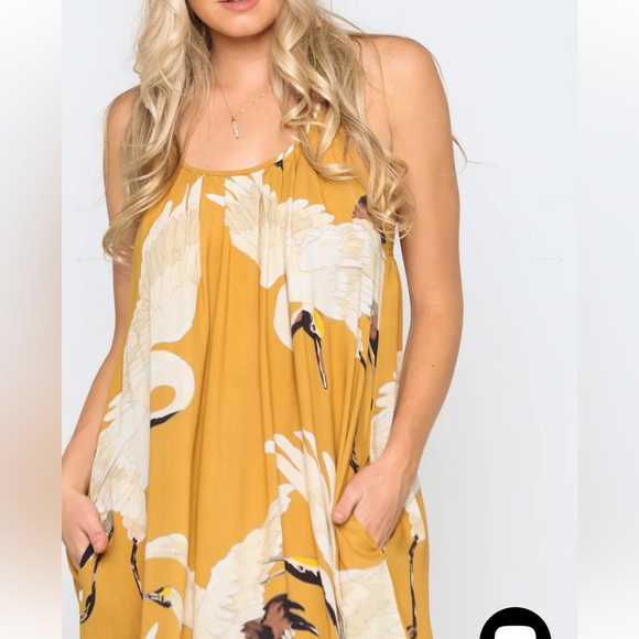 Cranes of Heaven Maxi Dress - Picture 6 of 6